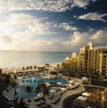 Ritz Carlton Grand Cayman View over Pool and the Beach